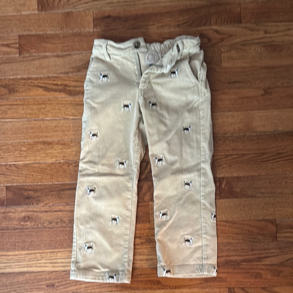 The Beaufort Bonnet Company Tan Casual Embroidered Bottoms